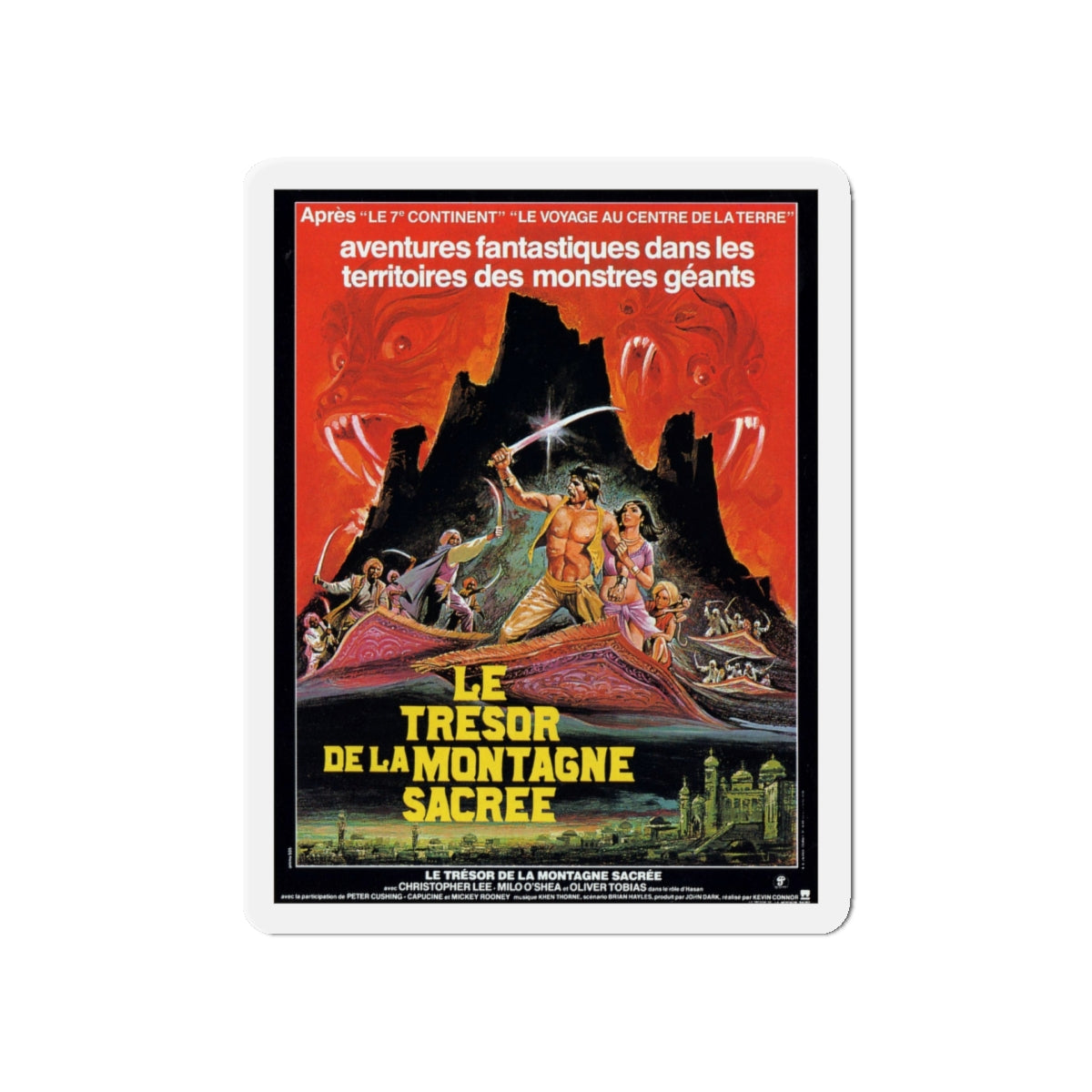 ARABIAN ADVENTURE 1979 Movie Poster - Die-Cut Magnet-5" x 5"-The Sticker Space