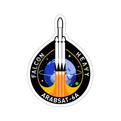 Arabsat 6A (SpaceX) STICKER Vinyl Die-Cut Decal 6 Inch - The Sticker Space
