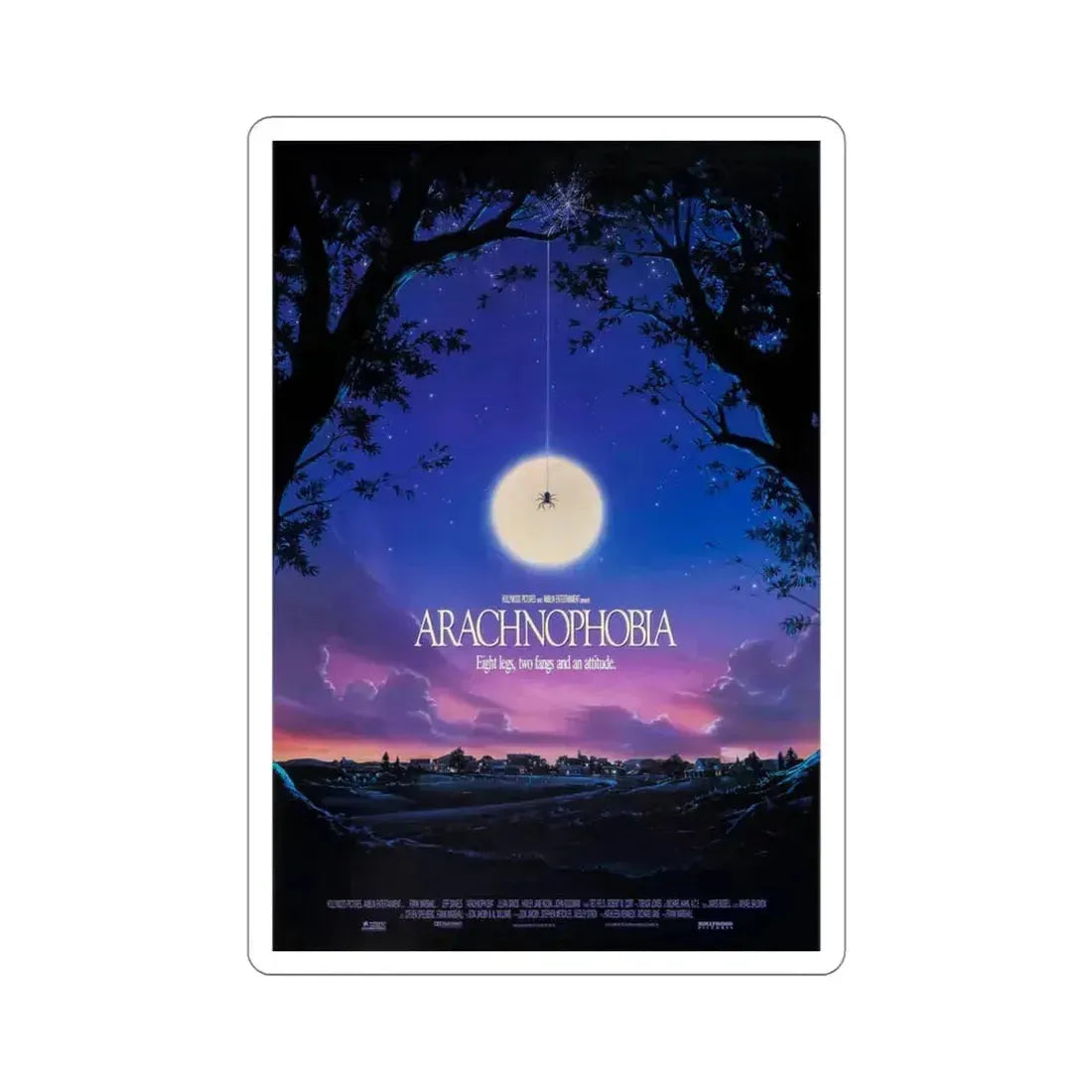 Arachnophobia 1990 Movie Poster STICKER Vinyl Die-Cut Decal 3 Inch - The Sticker Space