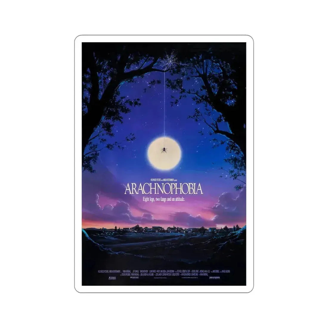 Arachnophobia 1990 Movie Poster STICKER Vinyl Die-Cut Decal 5 Inch - The Sticker Space