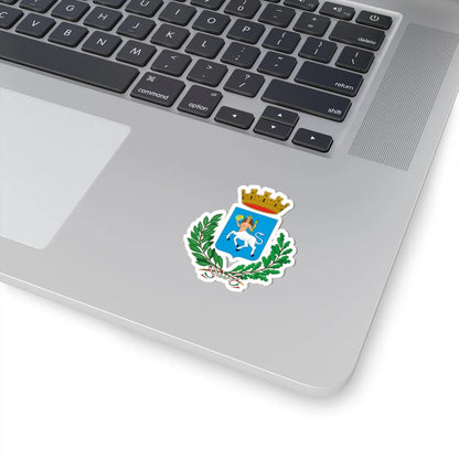 Araldica pubblica del Comune di Taormina (Italy) (Coat of Arms) STICKER Vinyl Kiss-Cut Decal - The Sticker Space