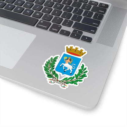 Araldica pubblica del Comune di Taormina (Italy) (Coat of Arms) STICKER Vinyl Kiss-Cut Decal - The Sticker Space