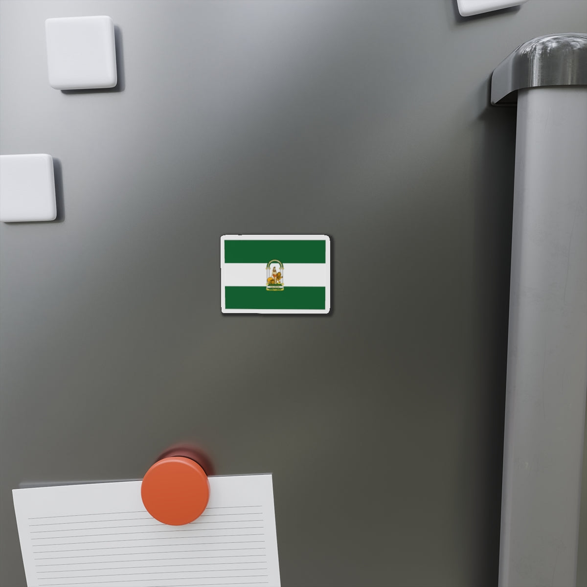 Arbonaida the Flag of Andalusia Spain - Die-Cut Magnet-The Sticker Space