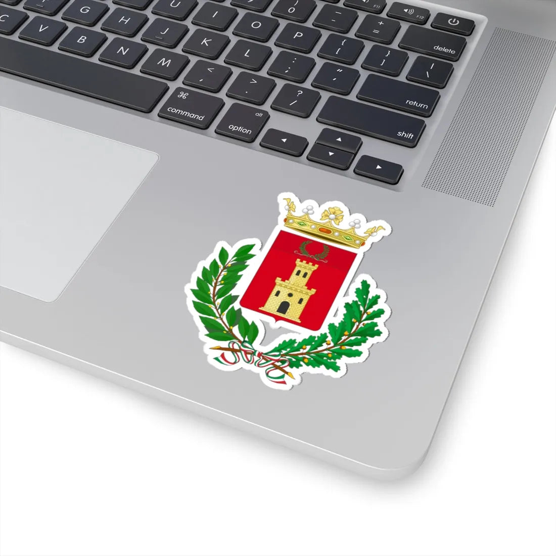Arcevia-Stemma (Italy) (Coat of Arms) STICKER Vinyl Kiss-Cut Decal - The Sticker Space