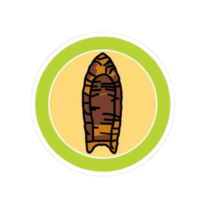 Archaeology (Boy Scout Merit Badge) STICKER Vinyl Kiss-Cut Decal 3 Inch White - The Sticker Space