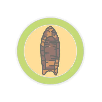 Archaeology (Boy Scout Merit Badge) STICKER Vinyl Kiss-Cut Decal 4 Inch Transparent - The Sticker Space