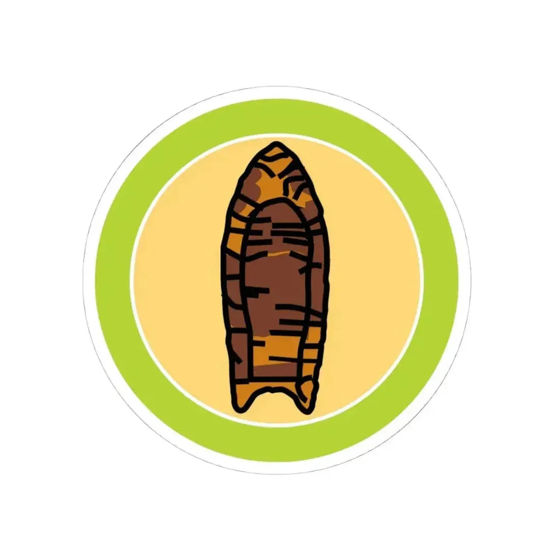 Archaeology (Boy Scout Merit Badge) STICKER Vinyl Kiss-Cut Decal 4 Inch White - The Sticker Space