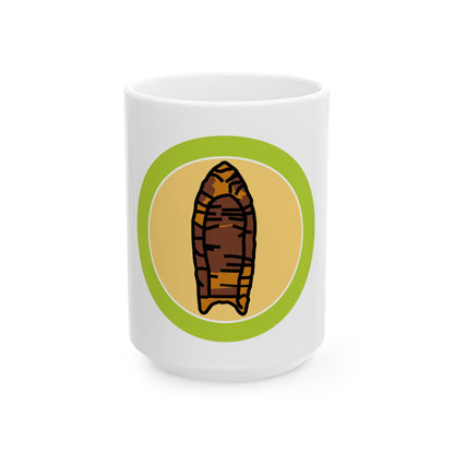 Archaeology (Boy Scout Merit Badge) White Coffee Mug-15oz-The Sticker Space