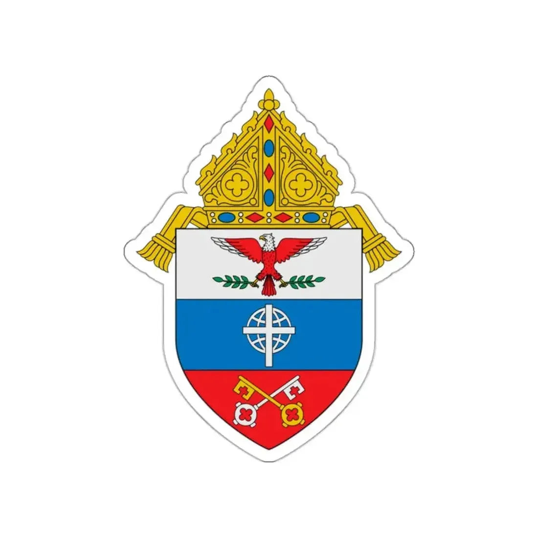 Archdiocese for the Military Services, USA - STICKER Vinyl Die-Cut Decal - The Sticker Space