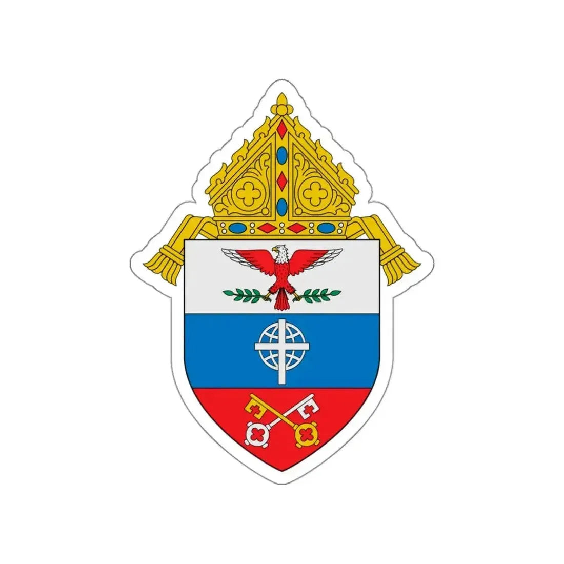 Archdiocese for the Military Services, USA - STICKER Vinyl Die-Cut Decal - The Sticker Space