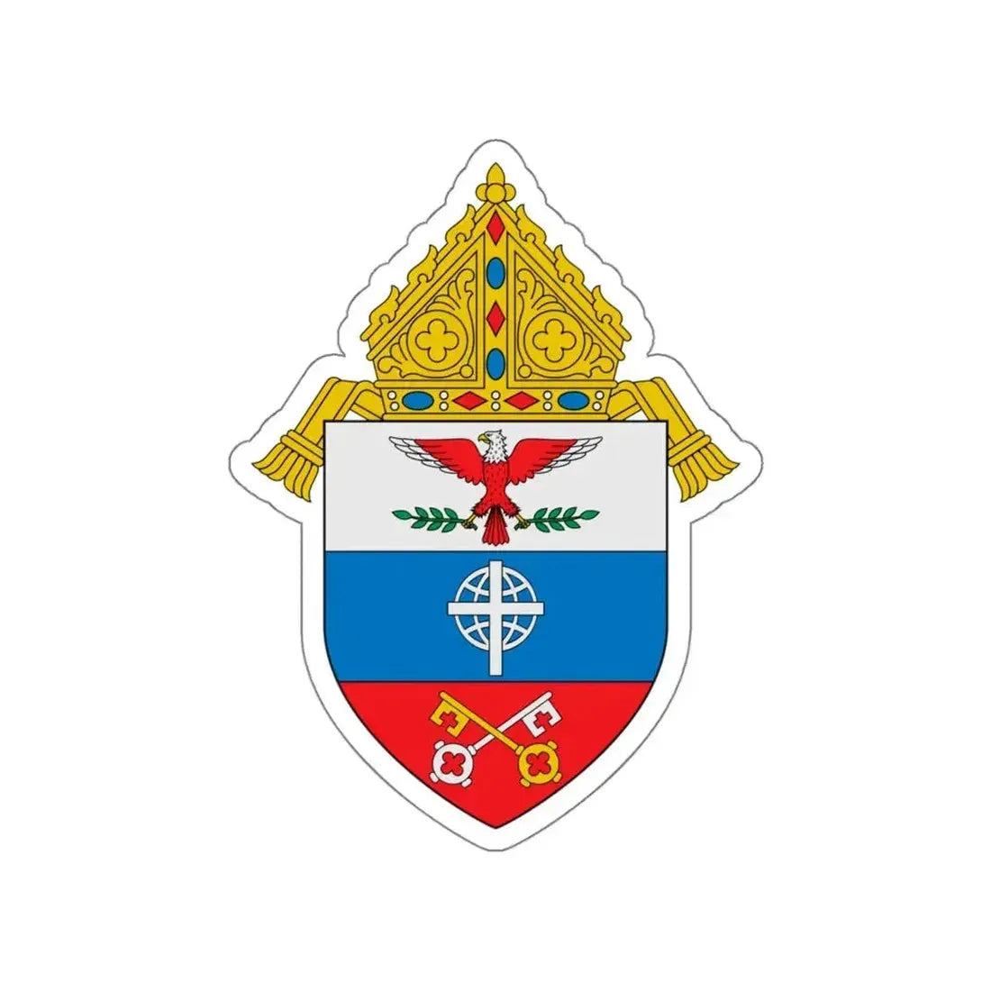 Archdiocese for the Military Services, USA - STICKER Vinyl Die-Cut Decal - The Sticker Space
