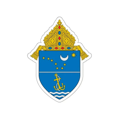 Archdiocese of Anchorage Juneau - STICKER Vinyl Die-Cut Decal White Die-Cut 3 Inch - The Sticker Space