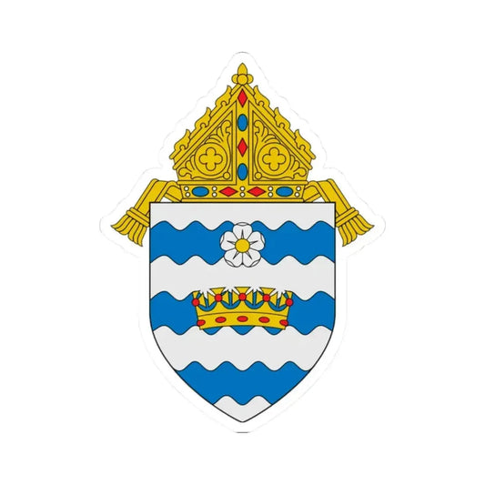 Archdiocese of Atlanta - STICKER Vinyl Kiss-Cut Decal 2 Inch White - The Sticker Space