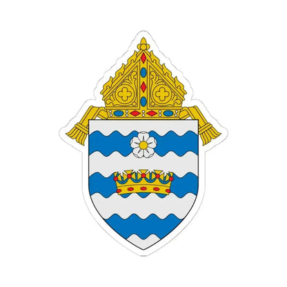 Archdiocese of Atlanta - STICKER Vinyl Kiss-Cut Decal 6 Inch White - The Sticker Space
