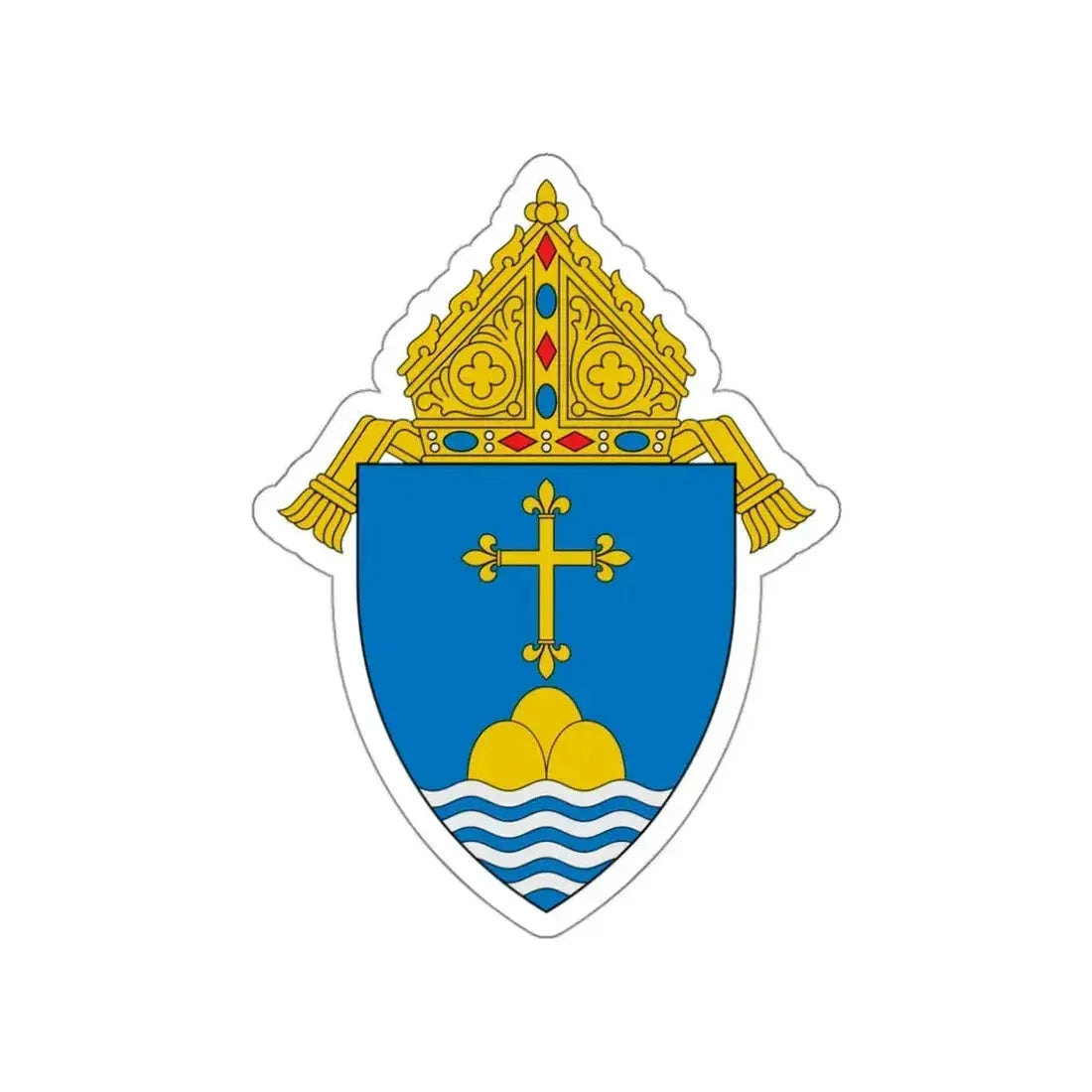 Archdiocese of Boston - STICKER Vinyl Die-Cut Decal - The Sticker Space