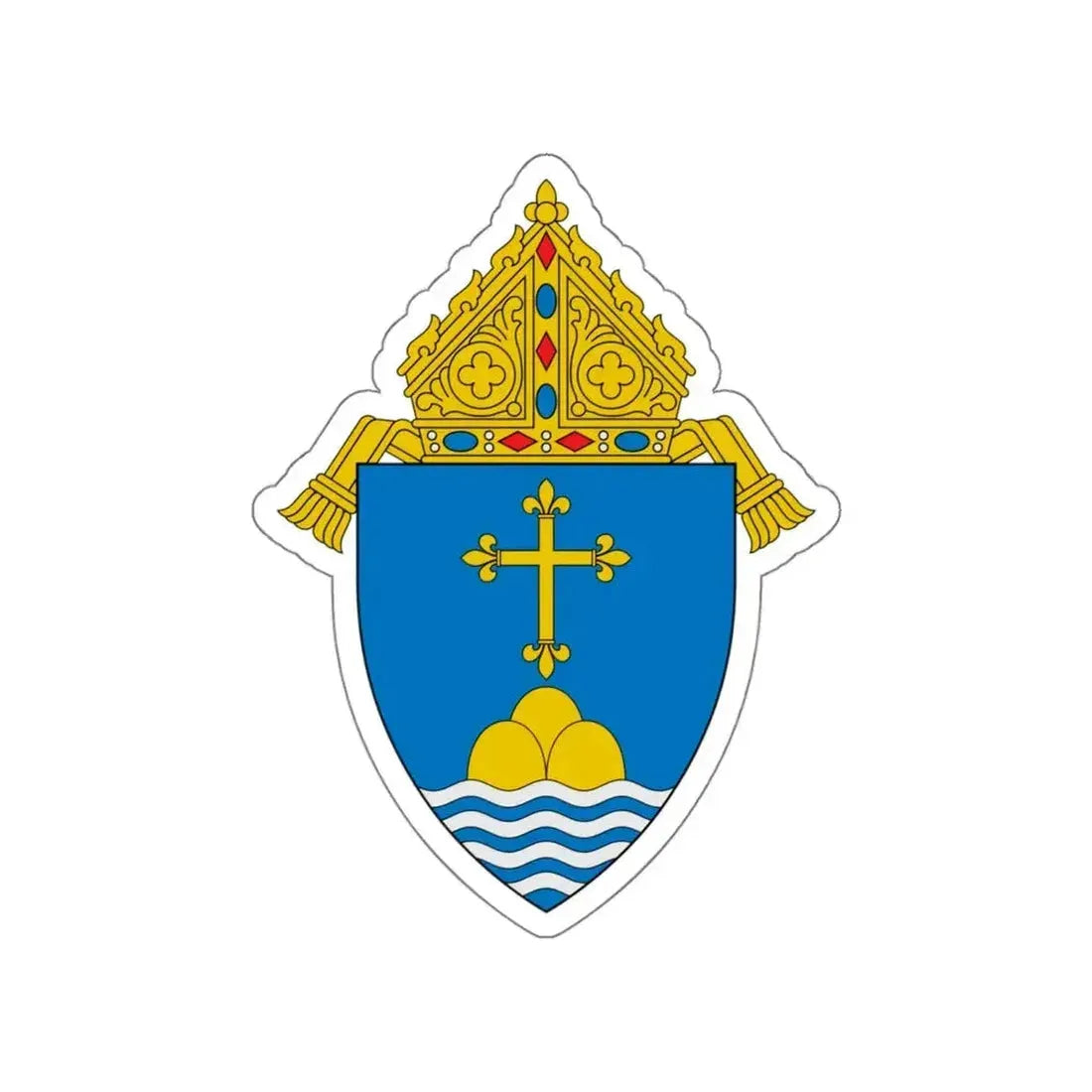 Archdiocese of Boston - STICKER Vinyl Die-Cut Decal - The Sticker Space
