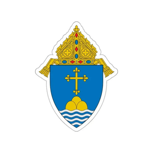 Archdiocese of Boston - STICKER Vinyl Die-Cut Decal White Die-Cut 2 Inch - The Sticker Space