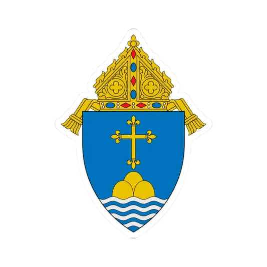 Archdiocese of Boston - STICKER Vinyl Kiss-Cut Decal 2 Inch White - The Sticker Space