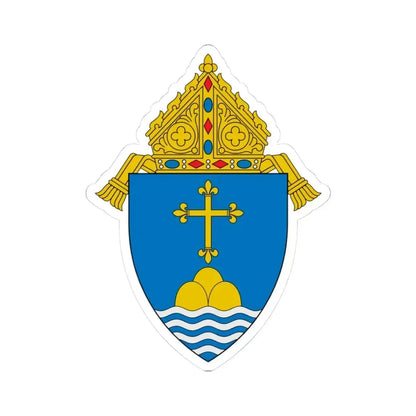 Archdiocese of Boston - STICKER Vinyl Kiss-Cut Decal 3 Inch White - The Sticker Space