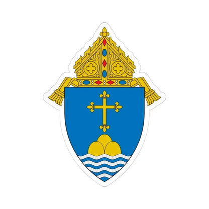 Archdiocese of Boston - STICKER Vinyl Kiss-Cut Decal 4 Inch White - The Sticker Space