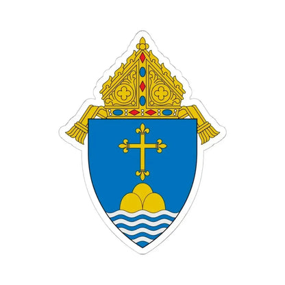 Archdiocese of Boston - STICKER Vinyl Kiss-Cut Decal 6 Inch White - The Sticker Space