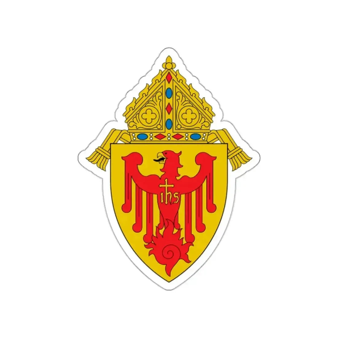 Archdiocese of Chicago 2 - STICKER Vinyl Die-Cut Decal - The Sticker Space