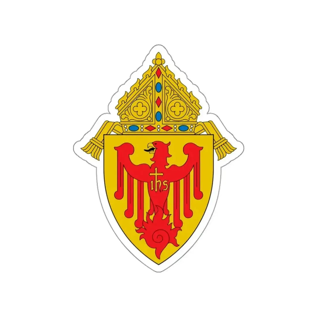 Archdiocese of Chicago 2 - STICKER Vinyl Die-Cut Decal - The Sticker Space
