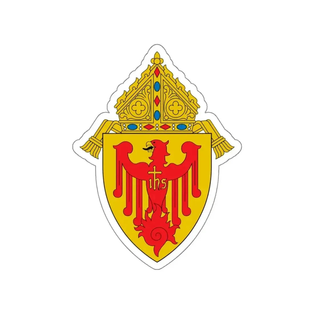 Archdiocese of Chicago 2 - STICKER Vinyl Die-Cut Decal - The Sticker Space