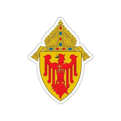 Archdiocese of Chicago 2 - STICKER Vinyl Die-Cut Decal White Die-Cut 3 Inch - The Sticker Space