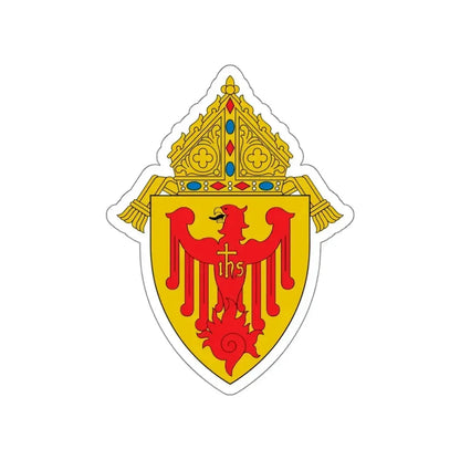 Archdiocese of Chicago 2 - STICKER Vinyl Die-Cut Decal White Die-Cut 4 Inch - The Sticker Space