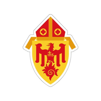 Archdiocese of Chicago - STICKER Vinyl Die-Cut Decal White Die-Cut 3 Inch - The Sticker Space
