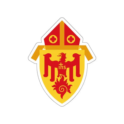 Archdiocese of Chicago - STICKER Vinyl Die-Cut Decal White Die-Cut 4 Inch - The Sticker Space