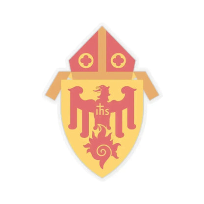 Archdiocese of Chicago - STICKER Vinyl Kiss-Cut Decal 2 Inch Transparent - The Sticker Space