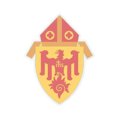 Archdiocese of Chicago - STICKER Vinyl Kiss-Cut Decal 3 Inch Transparent - The Sticker Space