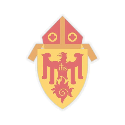 Archdiocese of Chicago - STICKER Vinyl Kiss-Cut Decal 4 Inch Transparent - The Sticker Space