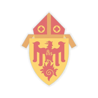 Archdiocese of Chicago - STICKER Vinyl Kiss-Cut Decal 6 Inch Transparent - The Sticker Space