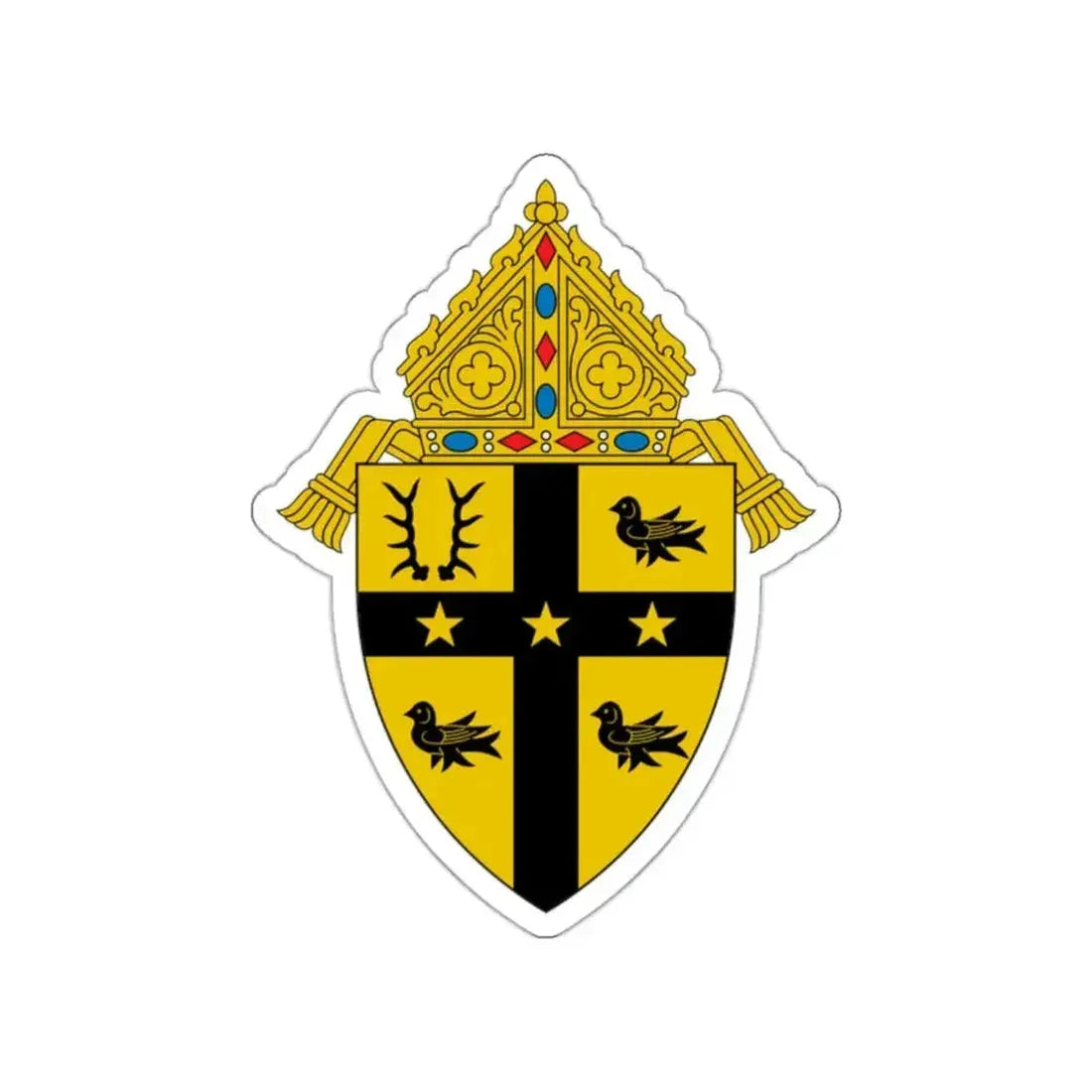 Archdiocese of Detroit - STICKER Vinyl Die-Cut Decal - The Sticker Space