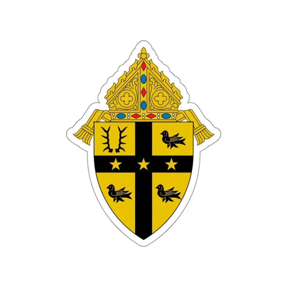 Archdiocese of Detroit - STICKER Vinyl Die-Cut Decal - The Sticker Space