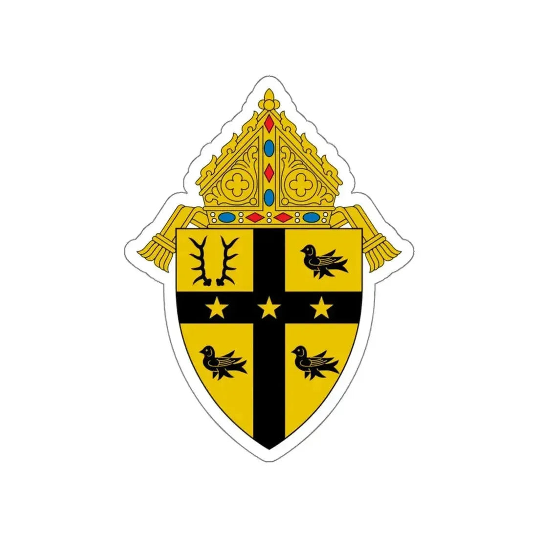Archdiocese of Detroit - STICKER Vinyl Die-Cut Decal - The Sticker Space