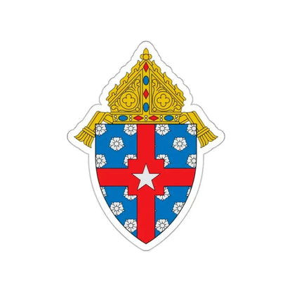 Archdiocese of Galveston Houston - STICKER Vinyl Die-Cut Decal White Die-Cut 2 Inch - The Sticker Space