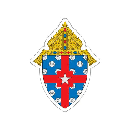 Archdiocese of Galveston Houston - STICKER Vinyl Die-Cut Decal White Die-Cut 5 Inch - The Sticker Space