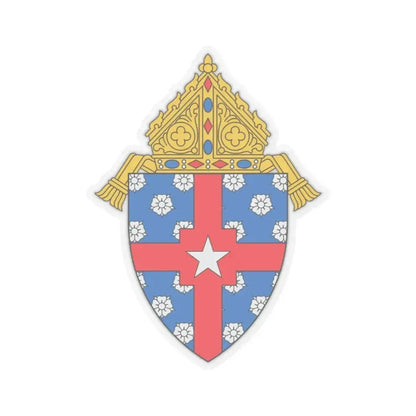 Archdiocese of Galveston Houston - STICKER Vinyl Kiss-Cut Decal 2 Inch Transparent - The Sticker Space