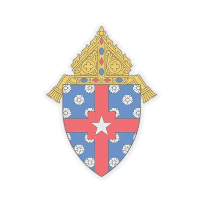 Archdiocese of Galveston Houston - STICKER Vinyl Kiss-Cut Decal 3 Inch Transparent - The Sticker Space