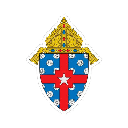 Archdiocese of Galveston Houston - STICKER Vinyl Kiss-Cut Decal 4 Inch White - The Sticker Space
