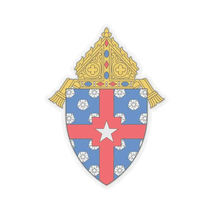 Archdiocese of Galveston Houston - STICKER Vinyl Kiss-Cut Decal 6 Inch Transparent - The Sticker Space