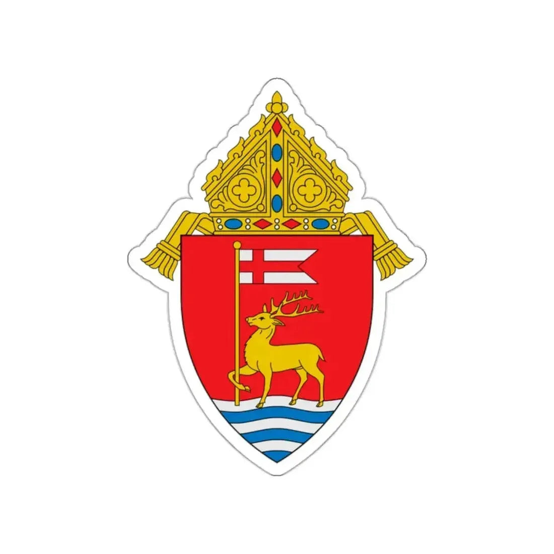 Archdiocese of Hartford - STICKER Vinyl Die-Cut Decal - The Sticker Space