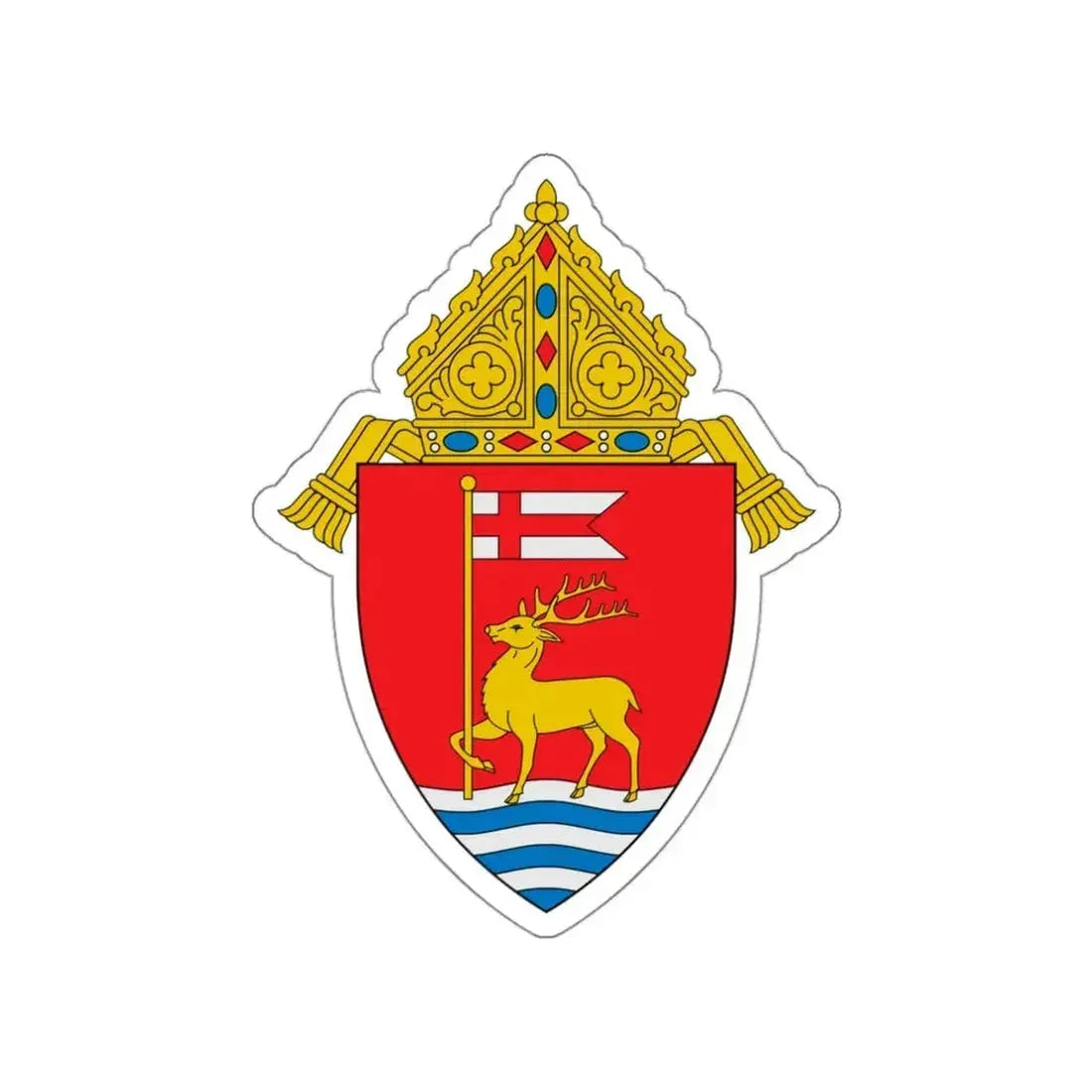 Archdiocese of Hartford - STICKER Vinyl Die-Cut Decal - The Sticker Space
