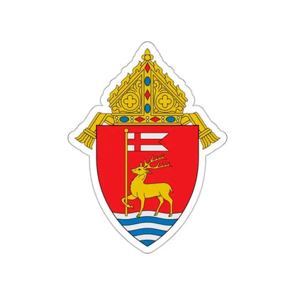 Archdiocese of Hartford - STICKER Vinyl Die-Cut Decal White Die-Cut 2 Inch - The Sticker Space