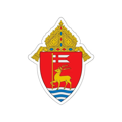 Archdiocese of Hartford - STICKER Vinyl Die-Cut Decal White Die-Cut 3 Inch - The Sticker Space