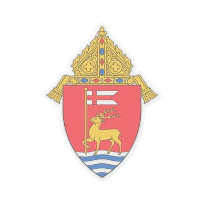 Archdiocese of Hartford - STICKER Vinyl Kiss-Cut Decal 2 Inch Transparent - The Sticker Space